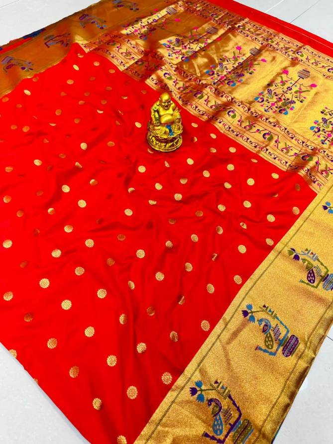 Mor Bangadi Paithani 2 Pure Silk Wedding Sarees Catalog